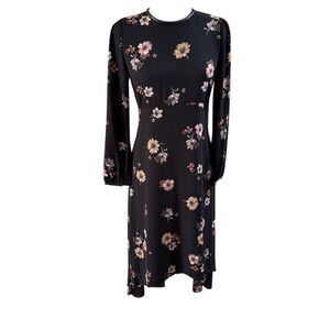 Who What Wear Floral High-Low Dress Women's XS